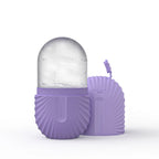 Ice Face Roller Ice Cube Beauty Massage Silicone Ice Mold for Eye Puffiness Ice Facial Roller Shrink Pores