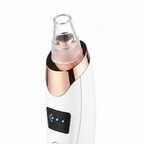 Close-up of Veluné Aura Pore Clean Vacuum suction tip and sleek design