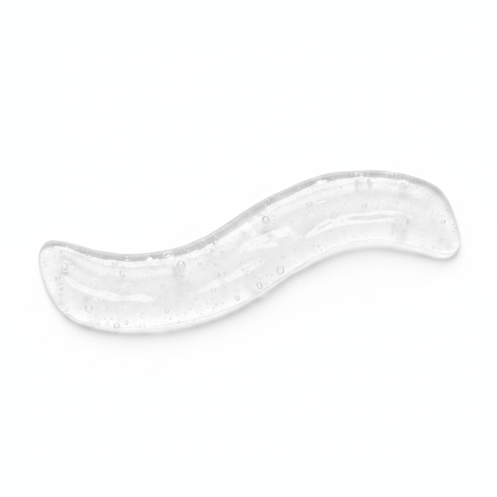 Close-up of Veluné Aura Advanced Teeth Whitening Strip texture